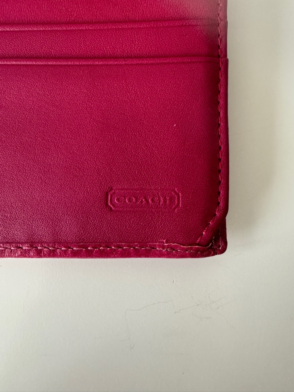 Y2K Coach Soho Signature Long Wallet - Pink - Picture 6 of 10